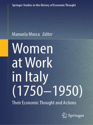 cover image of Women at Work in Italy (1750–1950)